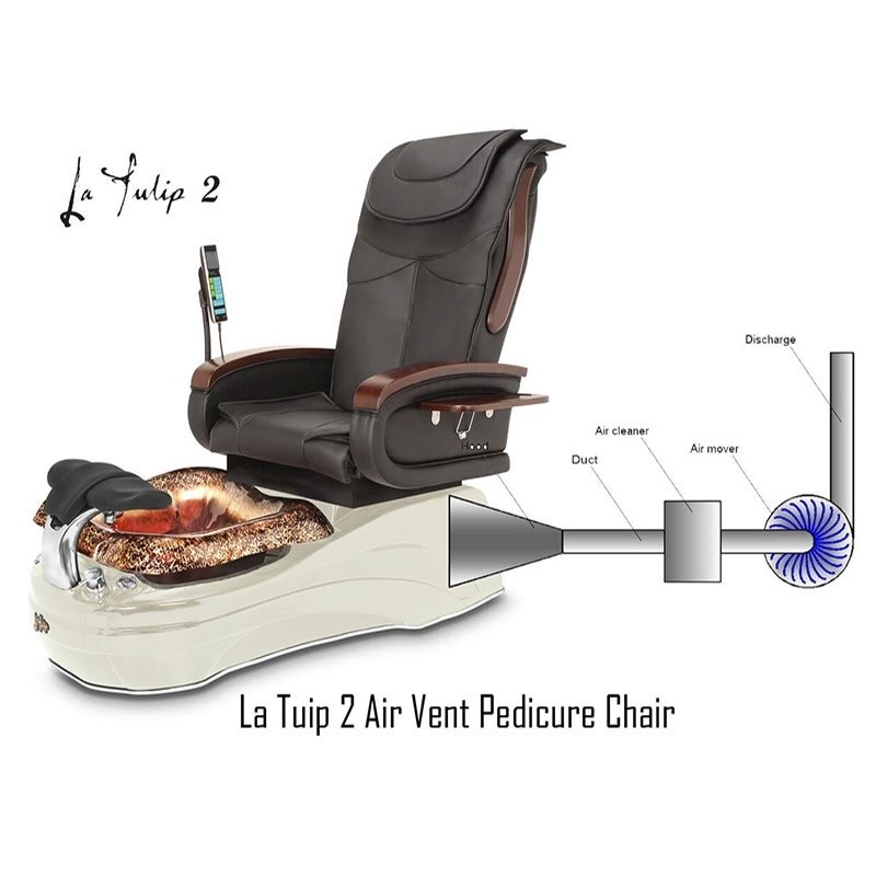 LA TULIP 2 PEDICURE SPA CHAIR