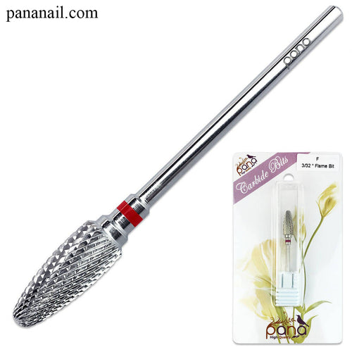 Đầu dũa ngọn lửa - bạc - Fine