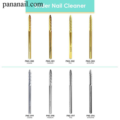 Đầu dũa clean dưới móng - Extra Fine to Coarse ( vàng / bạc )