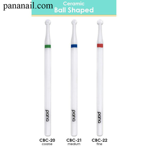 Đầu dũa cuticle tròn Shaped - Ceramic - Fine to Coarse