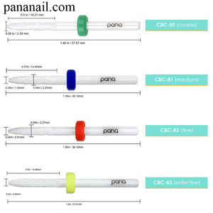 Đầu dũa clean dưới móng - Ceramic - Extra Fine to Coarse