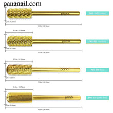 Load image into Gallery viewer, Đầu dũa tròn nhỏ - Extra Fine to 4x Coarse ( vàng / bạc )